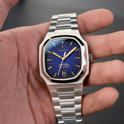 Duxot Colmar Automatic with Rare Blue Dial #DX-2069-33