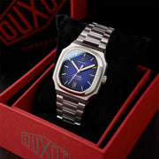 Duxot Colmar Automatic with Rare Blue Dial #DX-2069-33