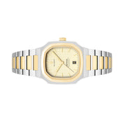 Duxot Colmar Automatic Two-Tone with Golden Dial #DX-2069-44