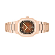 Duxot Colmar Automatic Rose Gold with Copper Brown Dial #DX-2069-55