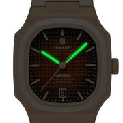 Duxot Colmar Automatic Rose Gold with Copper Brown Dial #DX-2069-55