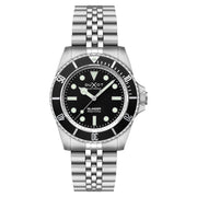 Duxot x Islander Mechaquartz Atlantica Dive Watch with Black Dial #DX-2070-LIW11