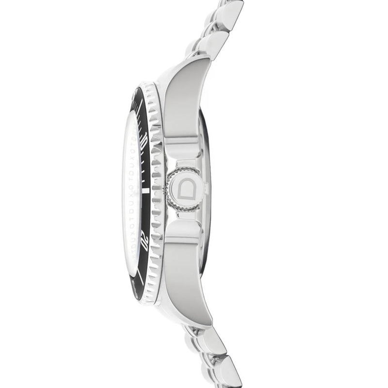 Duxot x Islander Mechaquartz Atlantica Dive Watch with White Dial #DX-2070-LIW44