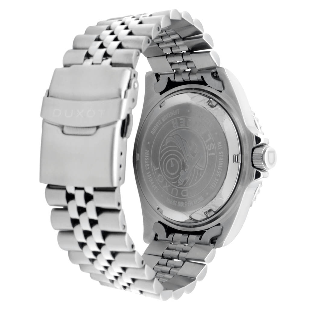 Duxot x Islander Atlantica Electronic Dive Watch with White Dial