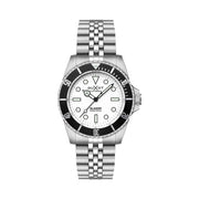 Duxot x Islander Mechaquartz Atlantica Dive Watch with White Dial #DX-2070-LIW44