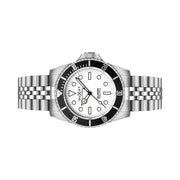 Duxot x Islander Mechaquartz Atlantica Dive Watch with White Dial #DX-2070-LIW44