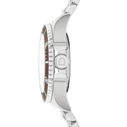 Duxot x Islander Mechaquartz Atlantica Dive Watch with Brown Dial #DX-2070-LIW55