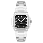 Duxot Quadrata Automatic in Midnight Black #DX-2073-33