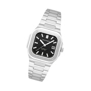 Duxot Quadrata Automatic in Midnight Black #DX-2073-33