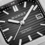 Duxot Quadrata Automatic in Midnight Black #DX-2073-33