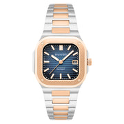 Duxot Quadrata Automatic in Capri Blue #DX-2073-44