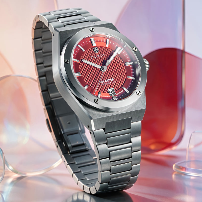 Duxot x Islander Bastia 37 Limited Edition in Burgundy Bold #DX-2088-LIW44