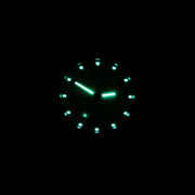 Bertucci DX3 Field Poly Resin Watch, Olive Green Nylon Strap, Black Dial - 11016 lume