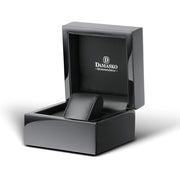 Damasko Black 42mm Chronograph with a Stopwatch and a 12-hour Totalizer #DC86/2Bk-Gn box
