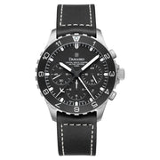 Damasko 42mm Chronograph with Stopwatch, and 12-hour Totalizer #DC86/2 zoom