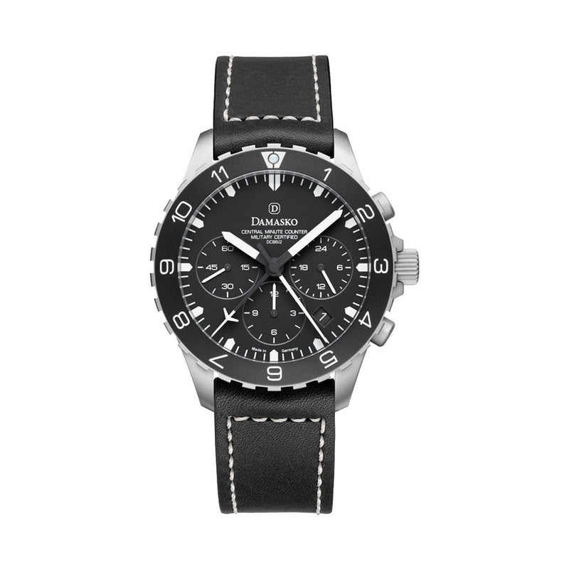 Damasko 42mm Chronograph with Stopwatch, and 12-hour Totalizer #DC86/2