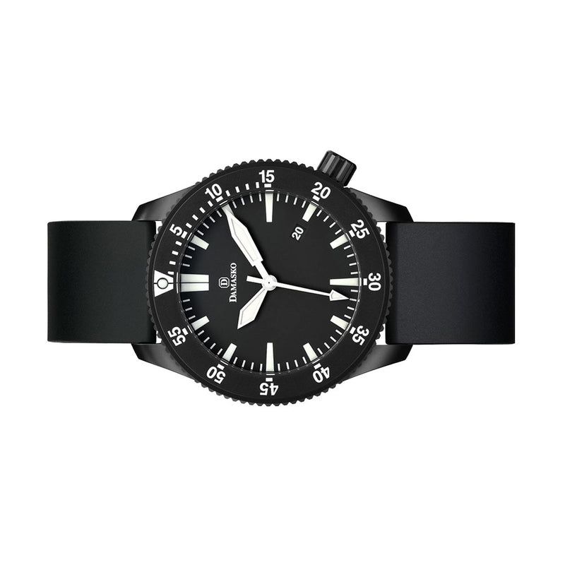 Damasko Automatic 300M Dive watch with in-house Movement DSub50 Side