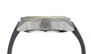 Circula DiveSport Titanium Automatic Dive Watch with Yellow Dial #DE-TR-JT