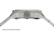 Circula DiveSport Titanium Automatic Dive Watch with Yellow Dial #DE-TR-JT