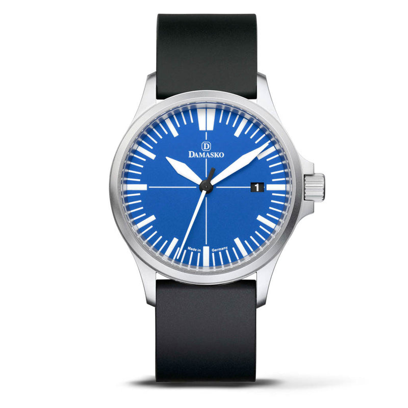 Damasko Swiss Automatic Watch with a 39mm Bead-Blasted Submarine Steel Case #DK32-Ocean