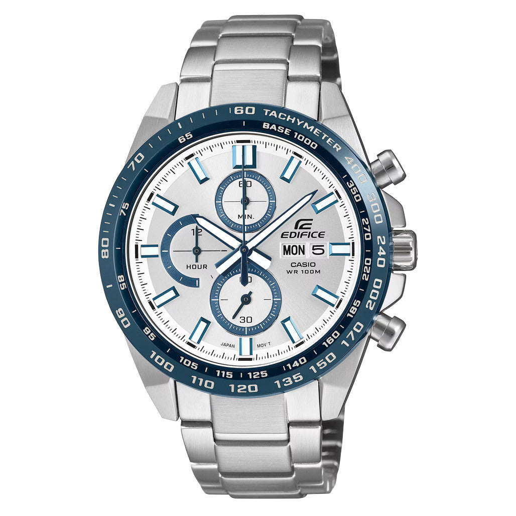 EDIFICE CASIO 腕時計 Casio Edifice Men's 12 Hour Chronograph Watch #EFR-574DE-7AV