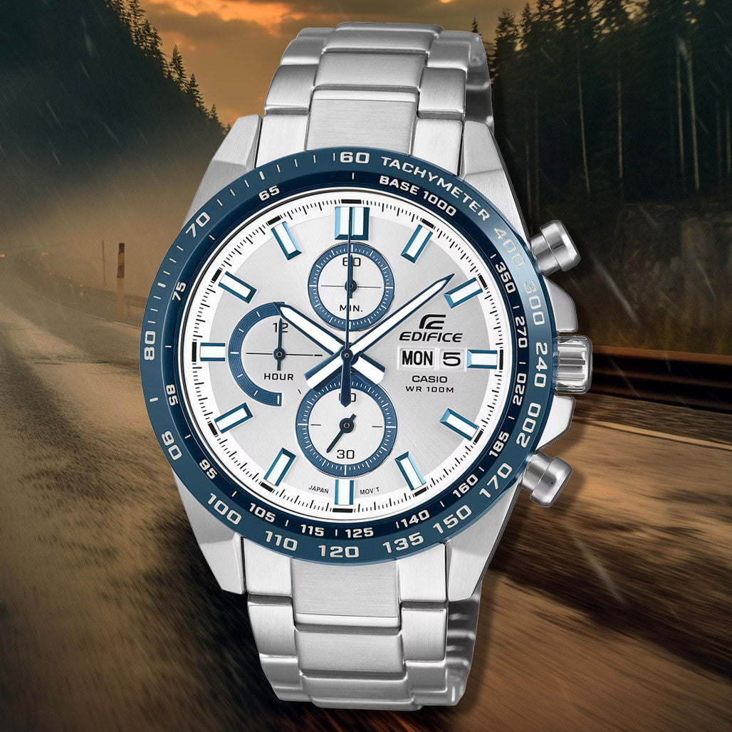 Casio Edifice Men's 12 Hour Chronograph Watch #EFR-574DE-7AV