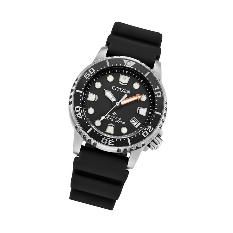 Citizen Promaster 36.5mm Solar Dive Watch with Black Dial #EO2020-08E