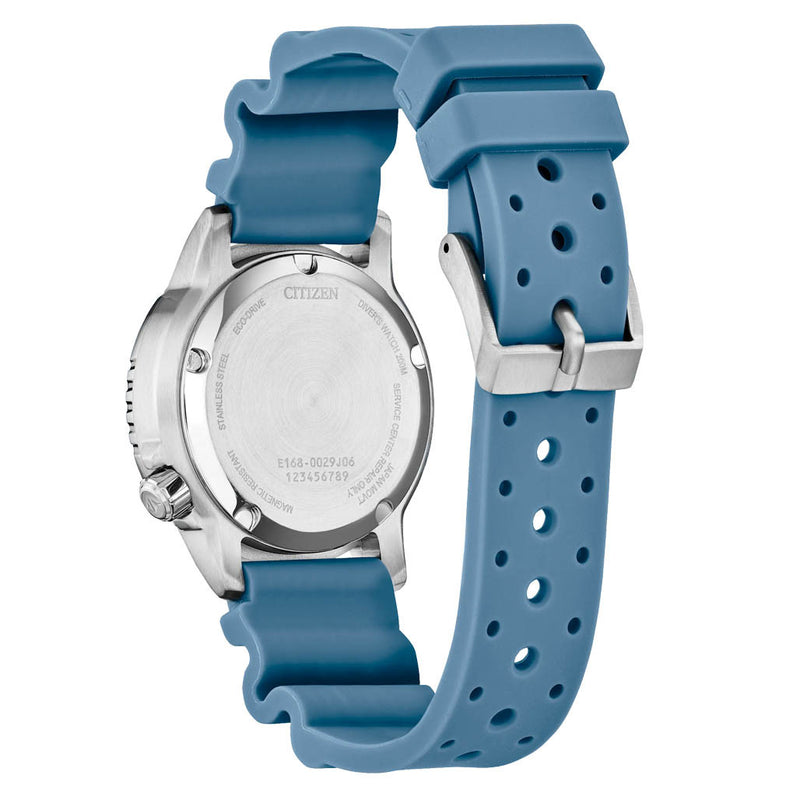 Citizen Promaster 36.5mm Solar Dive Watch with Blue Dial #EO2027-09L