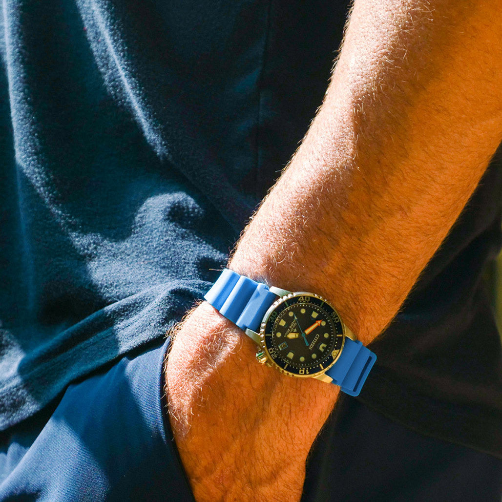 Citizen Promaster 36.5mm Solar Dive Watch with Blue Dial #EO2028