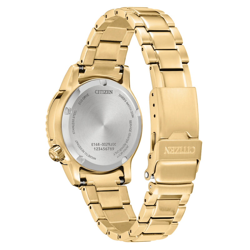 Citizen Eco-Drive 36.5mm Promaster Dive Watch in Yellow Gold #EO2029-54A