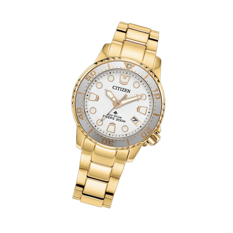 Citizen Eco-Drive 36.5mm Promaster Dive Watch in Yellow Gold #EO2029-54A