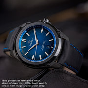 Formex Essence Leggera FortyOne (41mm) COSC Automatic Carbon Case Watch with Electric Blue Dial #0331.4.6339.844 lifestyle