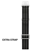 Spinnaker x Islander Croft Limited Edition Hi-Beat Watch with Sand White Dial #SP-5094-LIW33 strap