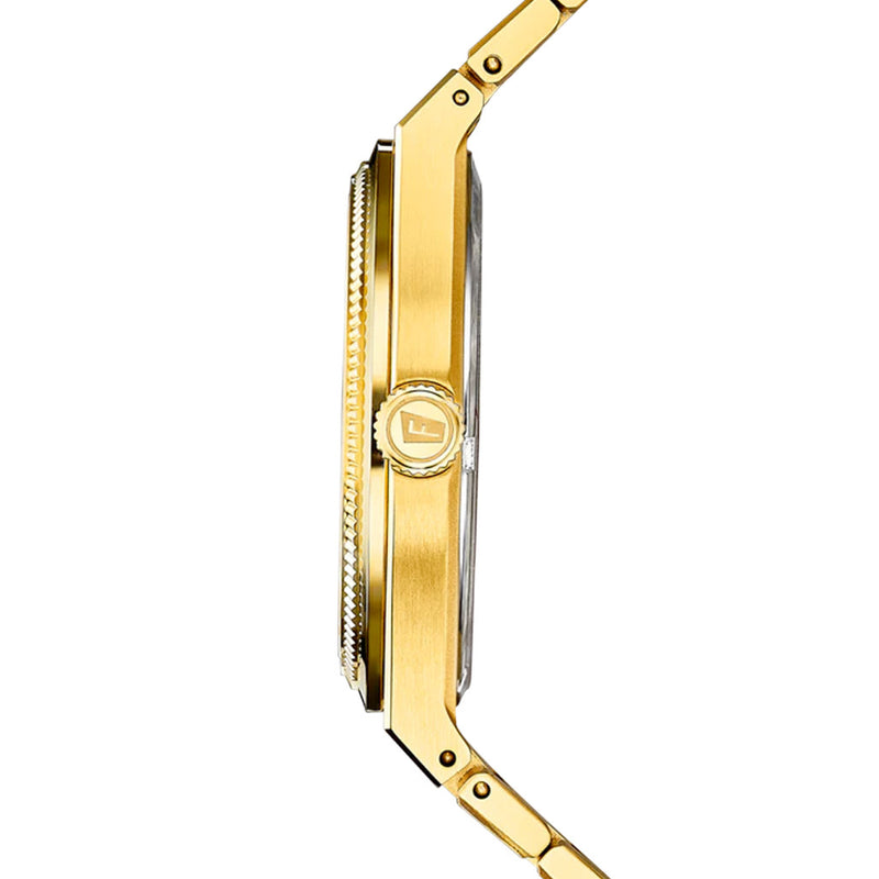 Festina Swiss Made Gold-Tone Automatic With Champagne Dial #F20032-2
