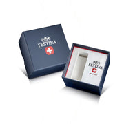 Festina Swiss Made Chronograph With Silver Dial #F20042-1