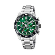 Festina Swiss Made Chronograph With Green Dial #F20042-3