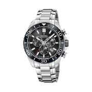 Festina Swiss Made Chronograph With Black Dial #F20042-4