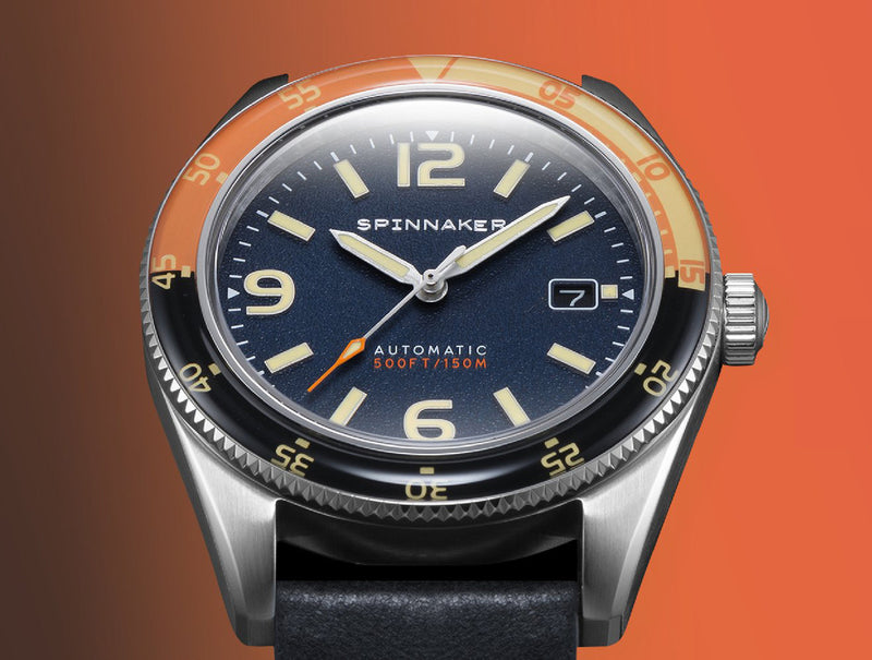 Spinnaker Fleuss Sunset Orange Watch SP-5055-0D