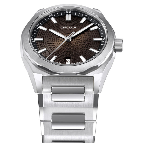 Circula Facet Brown Automatic Sports Watch #FS-SV-UU