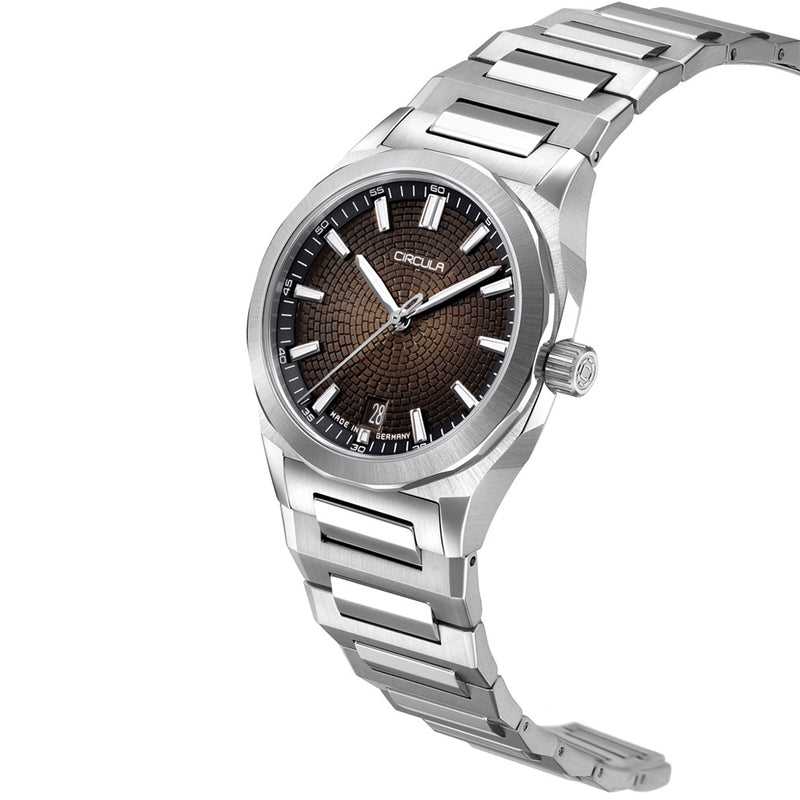 Circula Facet Brown Automatic Sports Watch #FS-SV-UU