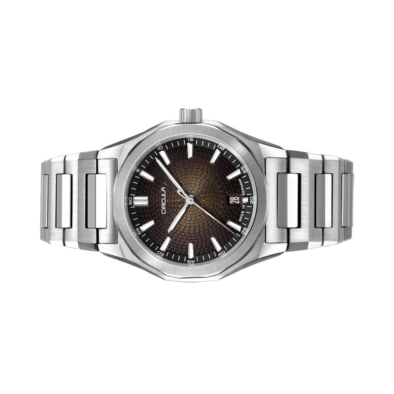 Circula Facet Brown Automatic Sports Watch #FS-SV-UU