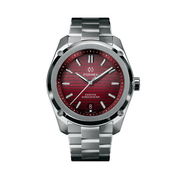 Formex Essence ThirtyNine Swiss Automatic Chronometer with Red Gamaret Dial #0333-1-6371-100