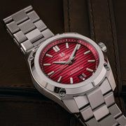 Formex Essence ThirtyNine Swiss Automatic Chronometer with Red Gamaret Dial #0333-1-6371-100 lifestyle