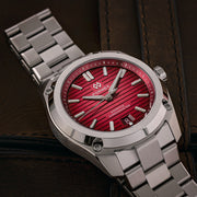 Formex Essence ThirtyNine Swiss Automatic Chronometer with Red Gamaret Dial #0333-1-6671-100 lifestyle