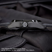 Formex Essence Leggera FortyOne (41mm) COSC Automatic Carbon Case Watch with Electric Blue Dial #0331.4.6339.844 crown