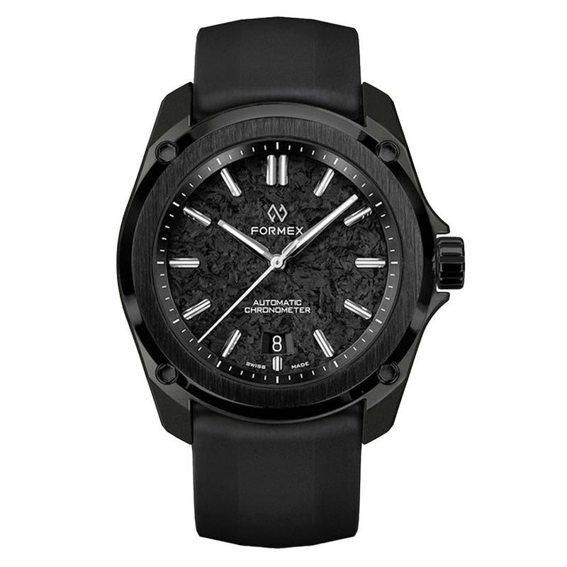 Formex Essence Leggera FortyOne (41mm) COSC Automatic Carbon Case Watch with Forged Carbon Dial #0331.4.6399.811