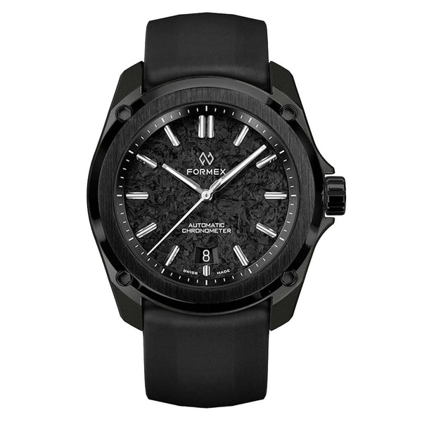 Formex Essence Leggera FortyOne (41mm) COSC Automatic Carbon Case Watch with Forged Carbon Dial #0331.4.6399.811