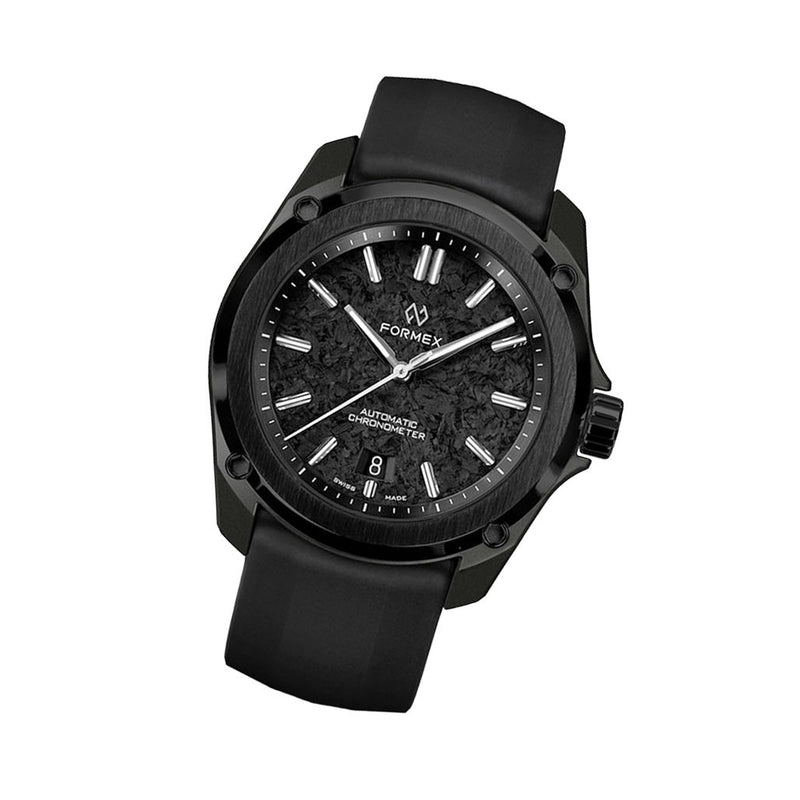 Formex Essence Leggera FortyOne (41mm) COSC Automatic Carbon Case Watch with Forged Carbon Dial #0331.4.6399.811