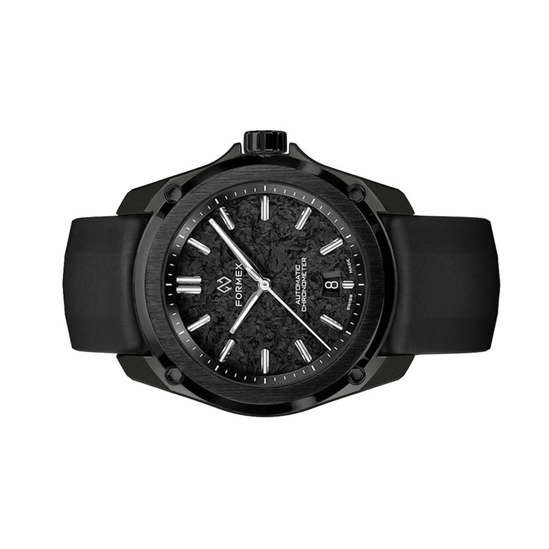 Formex Essence Leggera FortyOne (41mm) COSC Automatic Carbon Case Watch with Forged Carbon Dial #0331.4.6399.811