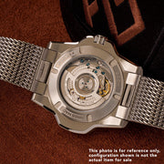 Formex REEF GMT Chronometer Dive Watch with Gilt Green Dial and Bezel #2202.1.5388.100 back